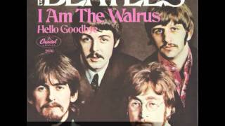 Comparison Between I Am The Walrus Beatles Vinyl Remastered [upl. by Htebasil]