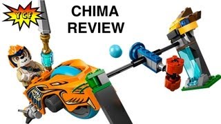 LEGO Chima 70102 Chi Waterfall Speedorz Review Legends of Chima Leonidas Minifigure [upl. by Simmonds73]