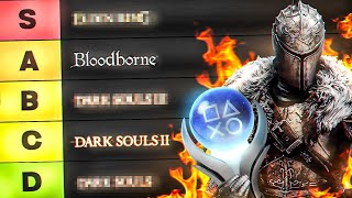 I Platinumd Every Soulsborne Game and Ranked them on a Tier List [upl. by Aretta439]