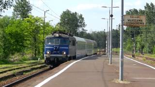 Pociąg quotwidmoquot  EU07146  Trzy wagony PKP InterCity Będzin [upl. by Nitsrek]