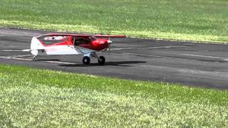 AeroWorks S2 Super Cub Maiden Landing [upl. by Carmencita331]