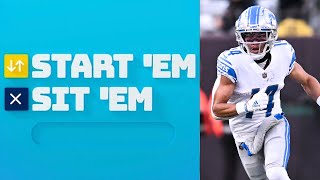 Start Em Sit Em Week 15  NFL Fantasy Live [upl. by Artie]