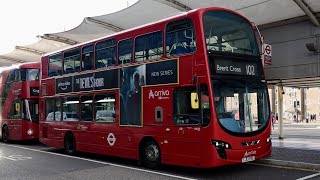 London Bus Route 102  Edmonton Green to Brent Cross  Subtitles [upl. by Chilson]