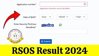 RSOS Result 2024 Class 10th 12th Marksheet Download at rsosrajasthangovin [upl. by Lutim]