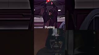 Darth Sidious ROTS VS Darth Vader ROTS starwars 1v1 edit sith [upl. by Atsirak445]