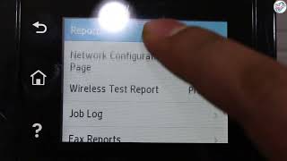 How to print HP supplies status pageHP LaserJet Pro MFP 4103fdw Printer on printer contol panel [upl. by Nedda723]