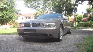 2003 BMW 735Li StartUp and Full Vehicle Tour [upl. by Wilone]