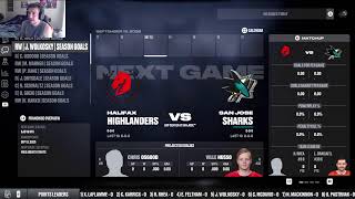 YEAR 1  HALIFAX HIGHLANDERS  NHL 25 FRANCHISE [upl. by Nnarual665]