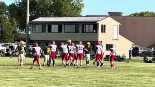 NW Middle School Football 2nd half vs HT9724 [upl. by Wie]