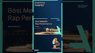 🎉 Congratulations 67th GRAMMYs Best Melodic Rap Performance Nominees [upl. by Atiluj992]