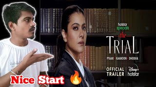 The Trial  Pyaar Kanoon Dhokha Trailer Review Kajol Abhishek Gupta Review [upl. by Notloc]