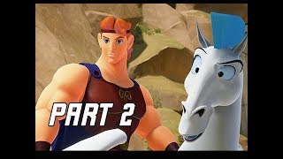 KINGDOM HEARTS 3 Walkthrough Gameplay Part 2  Hercules amp Olympus KH3 Lets Play [upl. by Hterag]