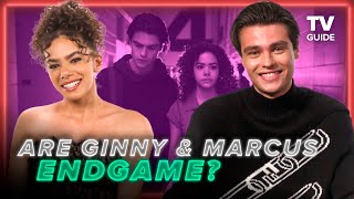 Ginny amp Georgia Cast Weigh In Are Marcus and Ginny Endgame [upl. by Nnaeiluj275]