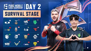 EN 2024 PMGC League  Survival Stage Day 2  PUBG MOBILE Global Championship [upl. by Smallman]