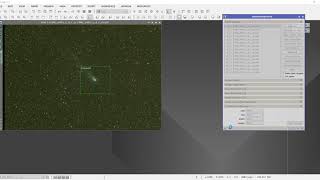Elaborazione di immagini cometarie in PixInsight [upl. by Arahsat]
