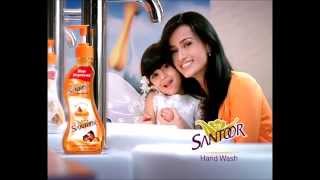 Santoor Handwash for Germ free amp Soft hands [upl. by Senalda]