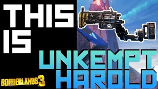 This Is The Unkempt Harold  Borderlands 3 Legendary Weapon Guide  shorts [upl. by Yliak]