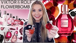 FLOWERBOMB RUBY ORCHID vs FLOWERBOMB PERFUME NECTAR MIDNIGHT amp DEW PERFUME REVIEW  Soki London [upl. by Shedd633]