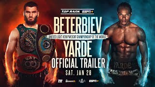 Artur Beterbiev vs Anthony Yarde  OFFICIAL TRAILER  3 BELTS ON THE LINE IN LONDON [upl. by Oman549]