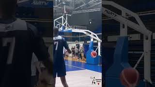 KD helps Ant with his shot then Ant dunks on him afterwards 💀💀 [upl. by Murtha]