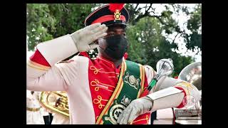 Botswana BDF Band wing quick march song composed by Major Diphale [upl. by Enirehtac]