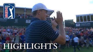 Jordan Spieth extended highlights  Round 4  Travelers [upl. by Lottie]