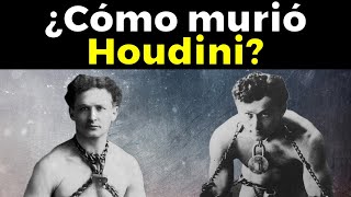 LA MISTERIOSA HISTORIA detrás de la muerte de Houdini nadie sabe [upl. by Mur]