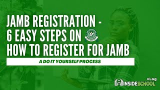 JAMB Registration 2022 6 Easy Steps on how to register for jamb [upl. by Bently]