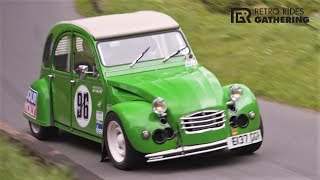 Citroen 2CV with Supercharged BMW GS1200 Swap  154Hp660Kg Classic  Retro Rides 2018 [upl. by Ainival]