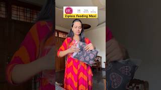 👩🏻‍🍼🧿 Comfortable Zipless Feeding Maxi minivlog trending collab feedingdress shorts [upl. by Omor771]