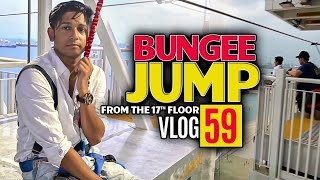 Bangladesh To Singapore  Bungee Jumping  ১৭ তলা উপর থেকে লাফ দিলাম  Tawhid Afridi  Vlog 59 [upl. by Ard]