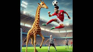 Hakimi vs la Girafe  Qui gagnera ce duel aérien  hakimi marocain maroc marocakhbar psg [upl. by Demetris]