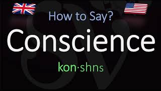 How to Pronounce Conscience  Learn English  Pronunciation [upl. by Inalaehak]