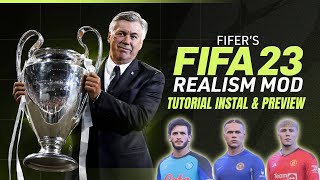 MENCOBA FIFERS REALISM MOD FIFA 23  1000 NEW FACE amp UPDATE SQUAD 2324 amp NEW TATTOOS fifa23 [upl. by Daphne413]