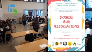 Lycée François de Sales  Bourse aux associations [upl. by Conroy]