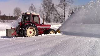 Snøfreser Øveraasen PW800  restaurert og i drift [upl. by Olsson339]