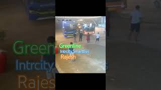 Greenline  Intrcity Smartbus  Rajesh Travels [upl. by Eckhardt]