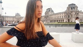 a vlog day in my life paris france  Hannah Meloche [upl. by Lounge201]