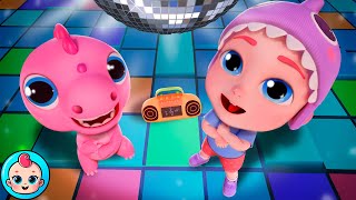 A Ram Sam Sam Dance  Baby Dino Dancing  Bubbleee Nursery Rhymes amp Kids Songs Compilation [upl. by Enilaf972]