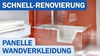 PanElle von Duscholux als Alternative zu neuen Fliesen SHK TV Reportage [upl. by Martineau381]