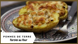 Pommes de Terre farcies au four [upl. by Annocahs]