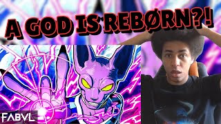 RAPPER REACTS TO BEERUS SONG quotFake Crowns REBØRNquot  FabvL Dragon Ball Super [upl. by Larimore242]