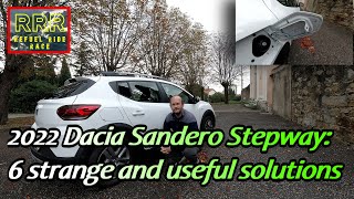 2022 Dacia Sandero Stepway 6 strange and useful solutions [upl. by Onirefes]