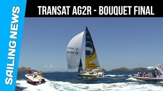 Transat AG2R La mondiale 2014  Bouquet final à Saint Barth [upl. by Ialohcin]