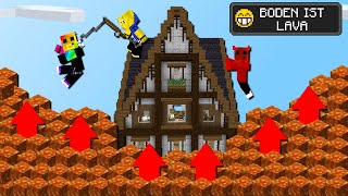 Minecraft aber der Boden ist Lava  Mod WG [upl. by Awjan]