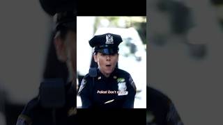 When the policewoman is on breakshe encounters a robbery movie action shorts video [upl. by Arait]