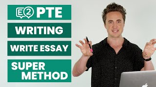 PTE Writing Write Essay  SUPER METHOD [upl. by Inaliel193]