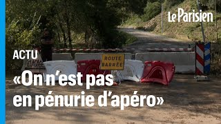 600 vacanciers coincés dans leur village vacances après leffondrement dun pont dans le Var [upl. by Edahsalof]