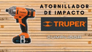 Atornillador de Impacto Truper CUMPLIDOR [upl. by Essirahc]