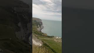 White Cliffs Dover Uk France Border travel viralvideo shortvideo shorts short reels like [upl. by Nede]